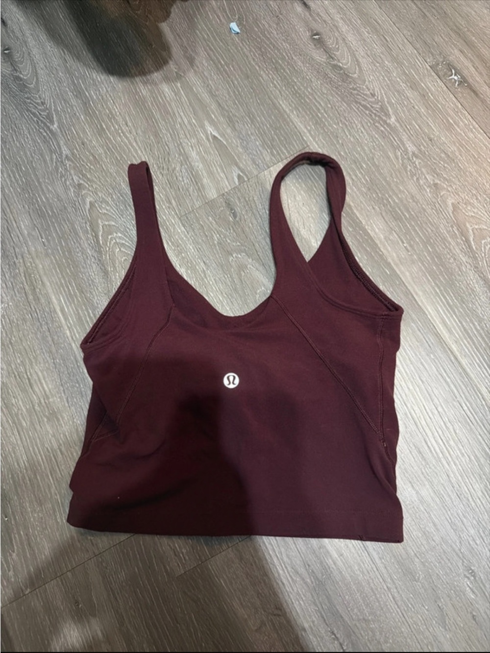 lululemon athletica Burgundy/Merlot Tank Top
